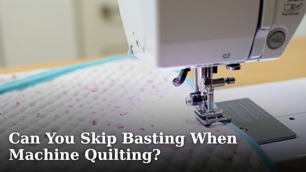 Can You Skip Basting When Machine Quilting?