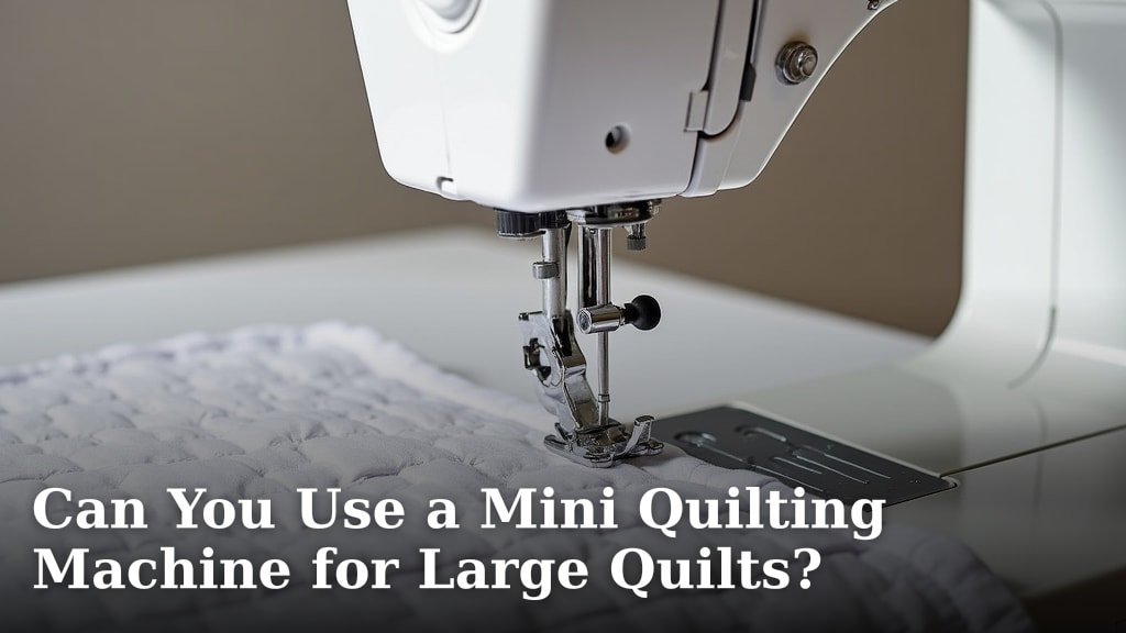 Can You Use a Mini Quilting Machine for Large Quilts?