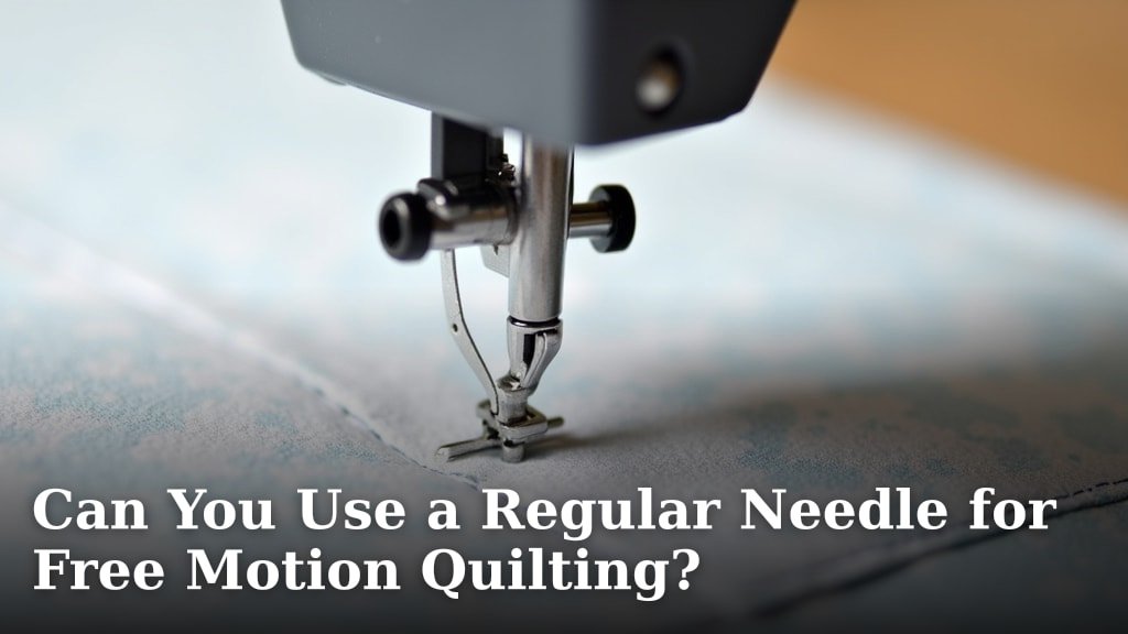 Can You Use a Regular Needle for Free Motion Quilting?