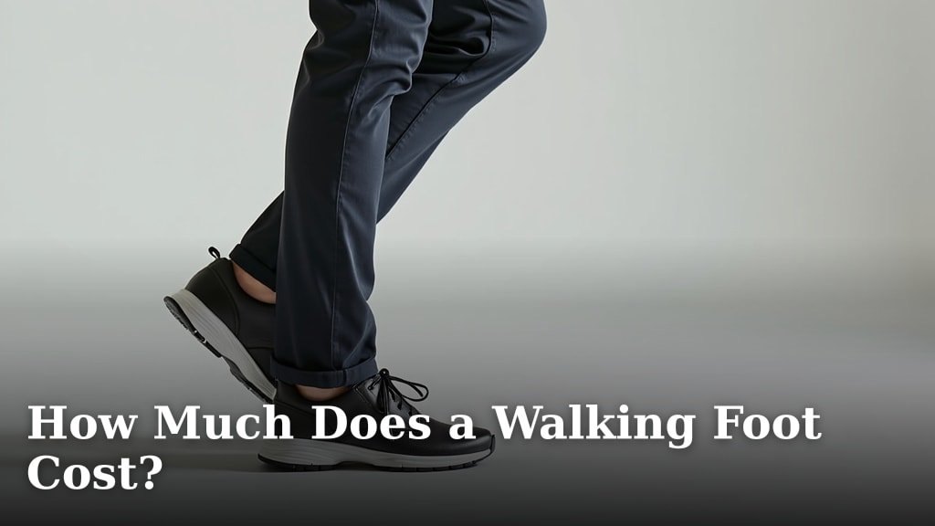 How Much Does a Walking Foot Cost?
