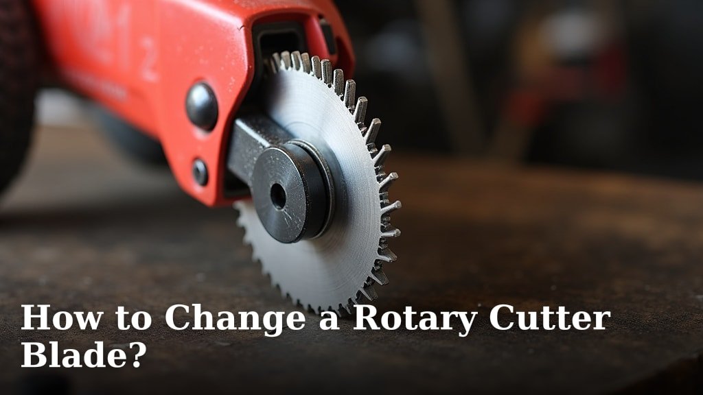 How to Change a Rotary Cutter Blade?