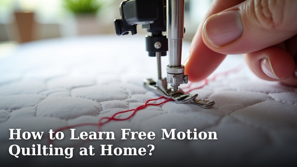 How to Learn Free Motion Quilting at Home?