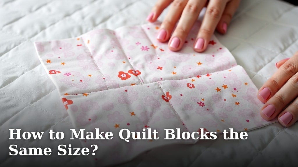 How to Make Quilt Blocks the Same Size?