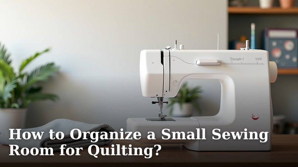 How to Organize a Small Sewing Room for Quilting?