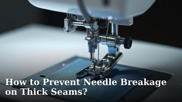 How to Prevent Needle Breakage on Thick Seams?