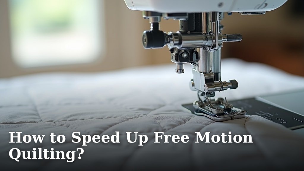 How to Speed Up Free Motion Quilting?