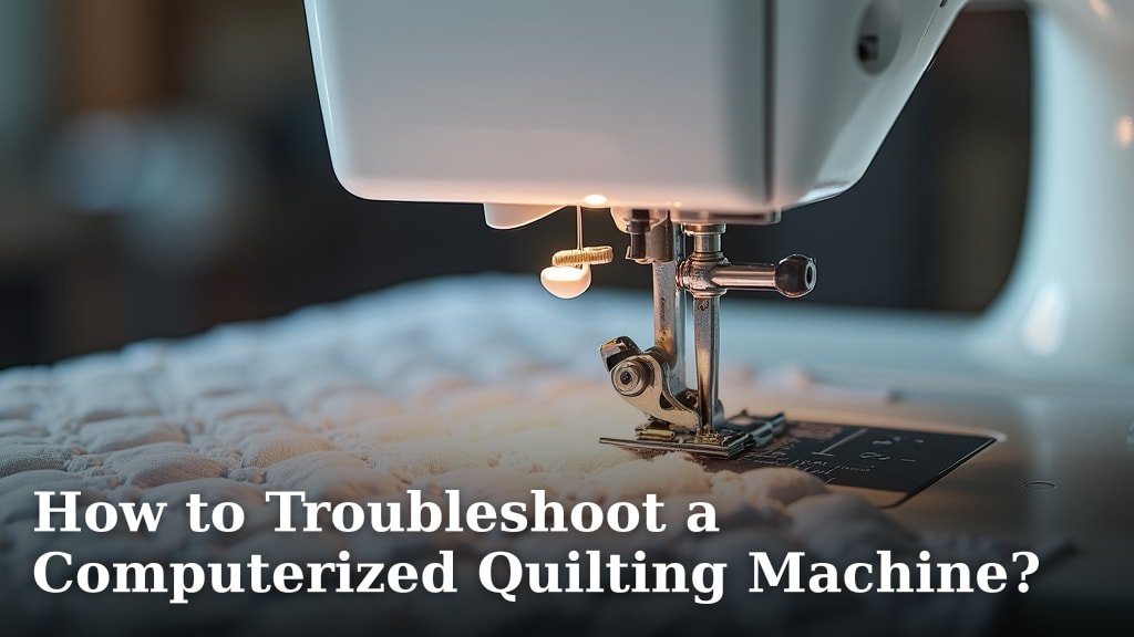 How to Troubleshoot a Computerized Quilting Machine?