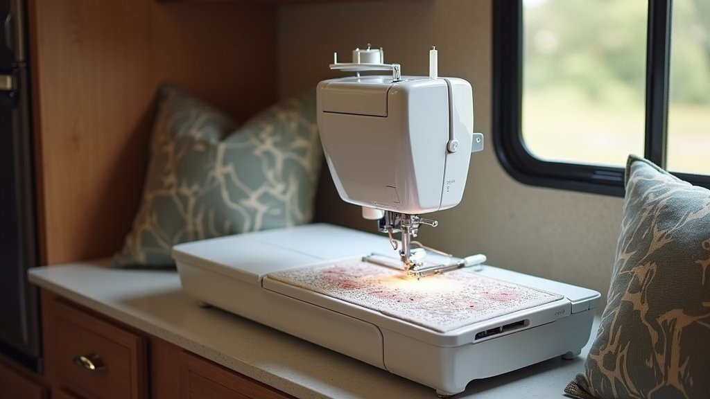 Top 7 Best Embroidery And Quilting Combo Machine For RVs