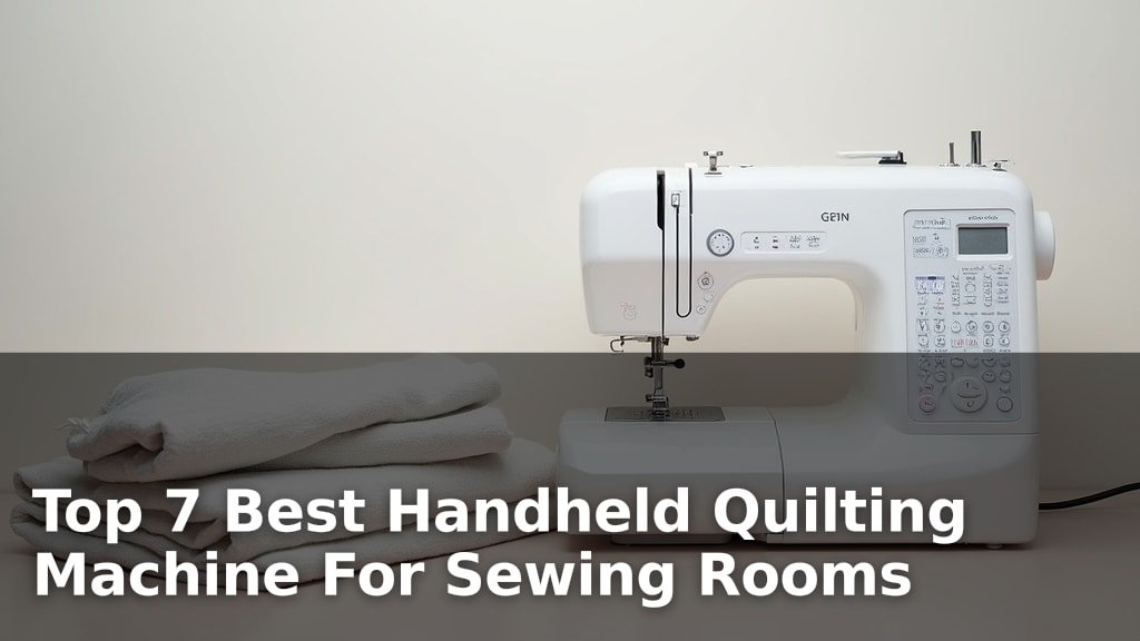 Best Handheld Quilting Machine For Sewing Rooms