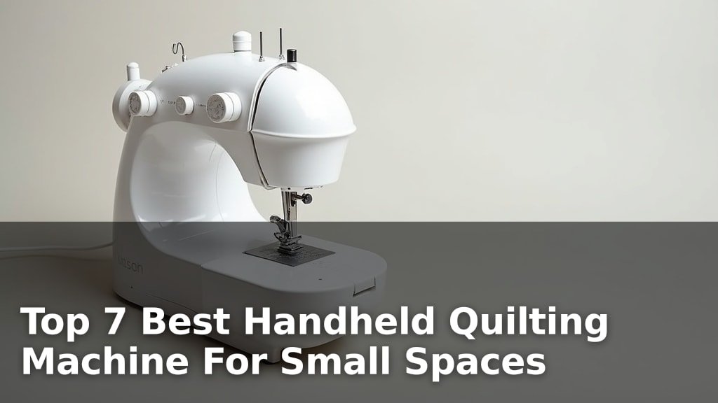 Best Handheld Quilting Machine For Small Spaces