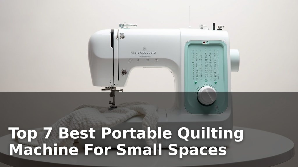 Best Portable Quilting Machine For Small Spaces