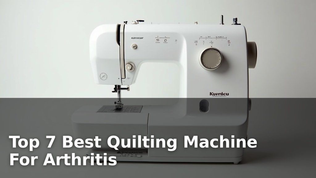 Best Quilting Machine For Arthritis