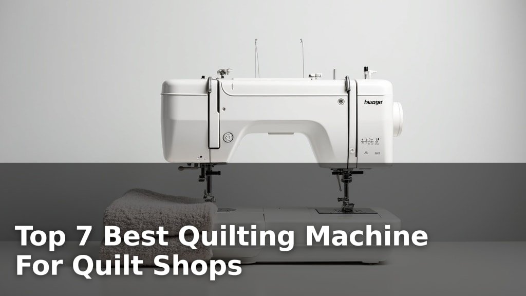 Top 7 Best Quilting Machine For Quilt Shops