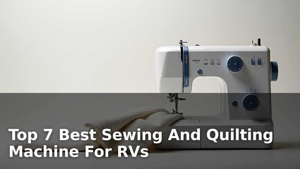 Best Sewing And Quilting Machine For RVs