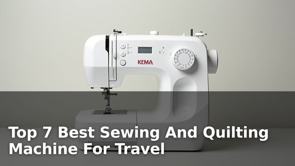 Best Sewing And Quilting Machine For Travel