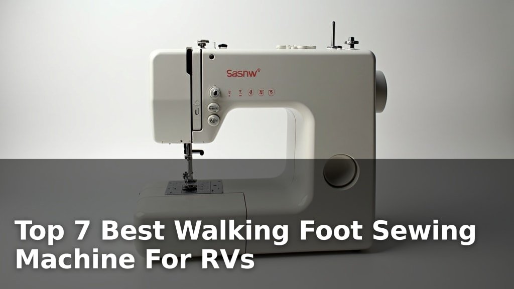 Best Walking Foot Sewing Machine For RVs