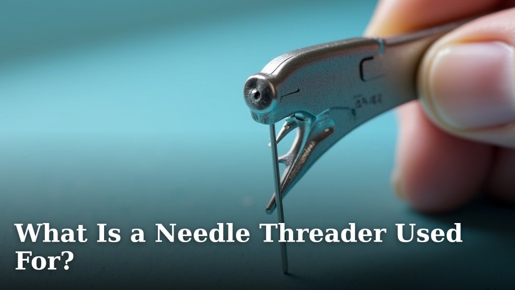 What Is a Needle Threader Used For?