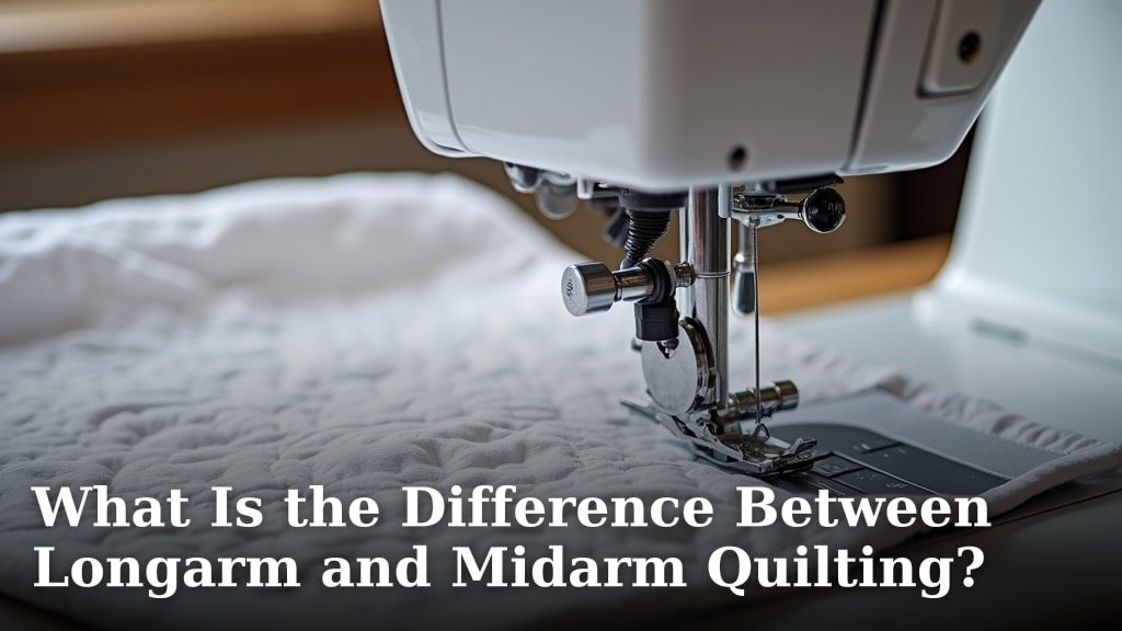 What Is the Difference Between Longarm and Midarm Quilting?