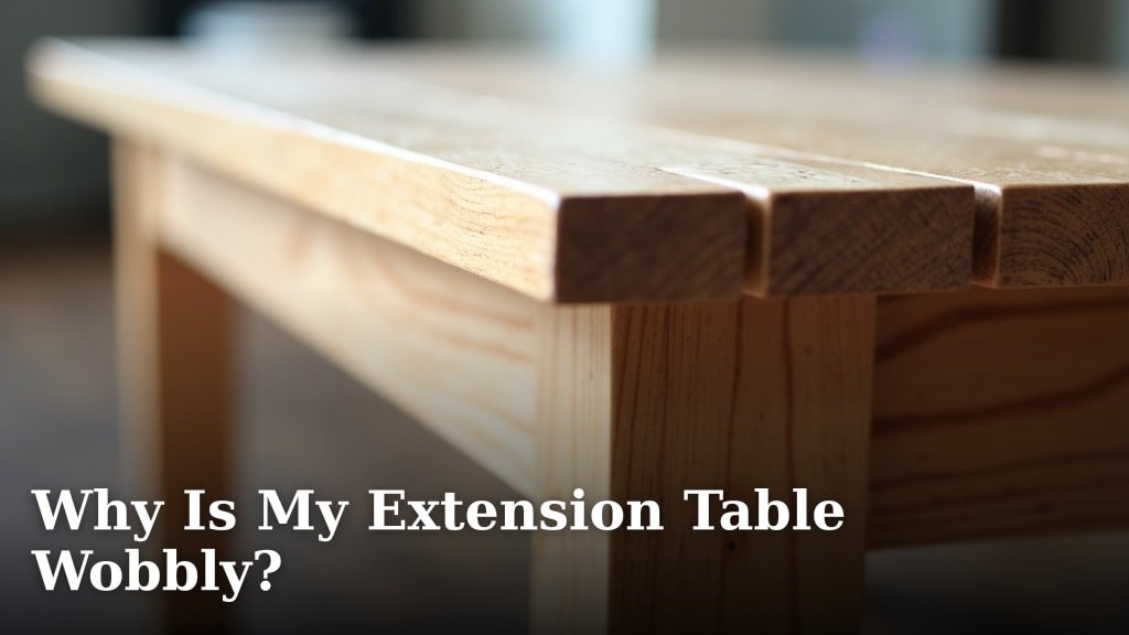 Why Is My Extension Table Wobbly?