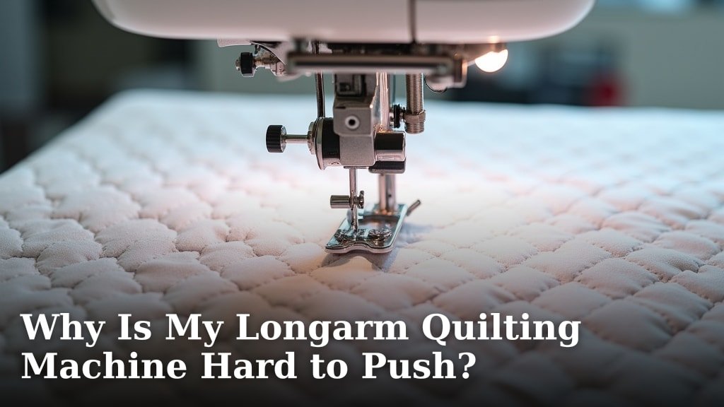 Why Is My Longarm Quilting Machine Hard to Push?