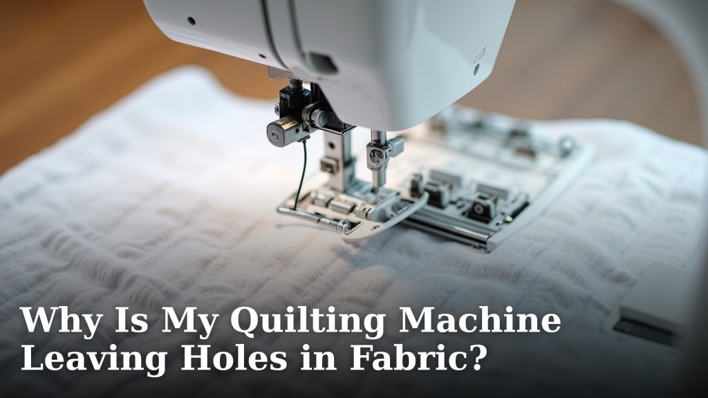 Why Is My Quilting Machine Leaving Holes in Fabric?