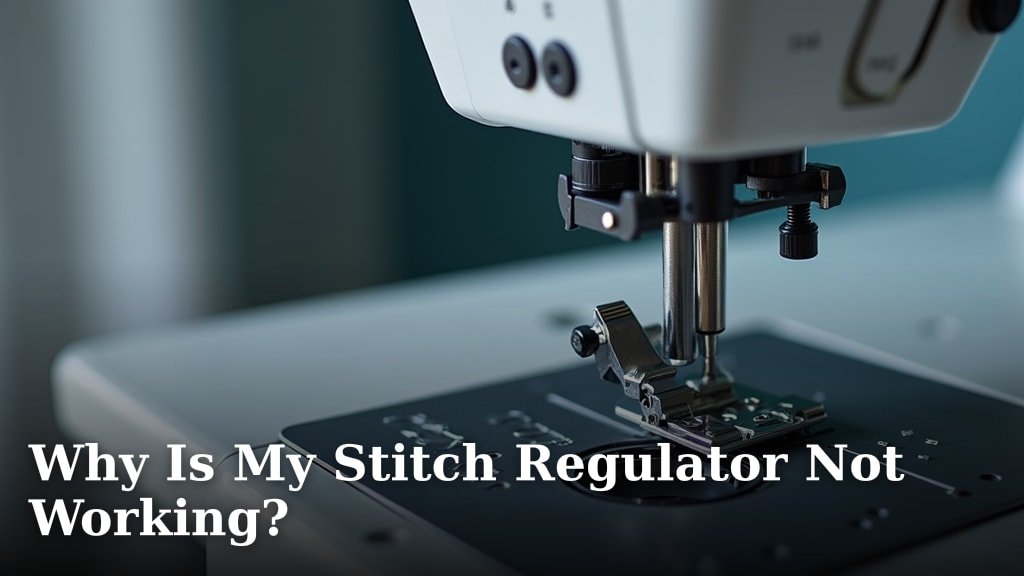 Why Is My Stitch Regulator Not Working?